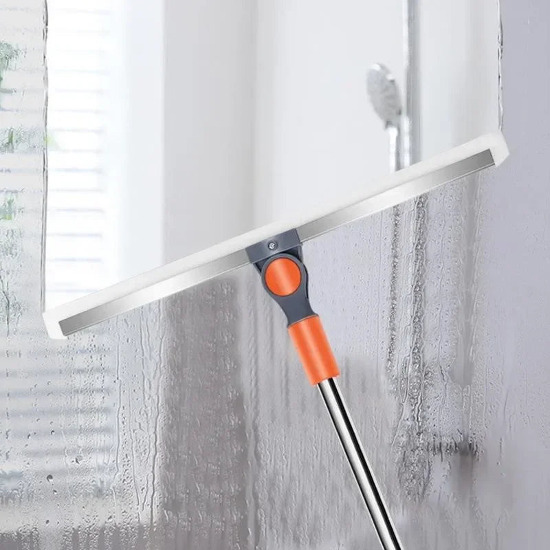 Long Handle Cleaning Brush Telescopic Magic Broom Silicone Floor Wiper French Windows Glass Household Bathroom Sweeping Flexible